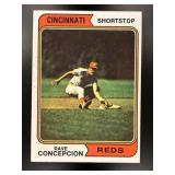 1974 TOPPS DAVE CONCEPCION #435 CINCINNATI REDS