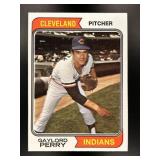 1974 TOPPS GAYLORD PERRY #35 CLEVELAND INDIANS