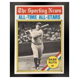 1976 TOPPS BABE RUTH #345 ALL-STAR NEW YORK YANKEE