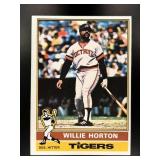 1976 TOPPS WILLIE HORTON #320 DETROIT TIGERS