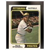 1974 TOPPS WILLIE STARGELL #100 PITTSBURGH PIRATES
