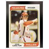 1974 TOPPS STEVE CARLTON #95 PHILADELPHIA PHILLIES