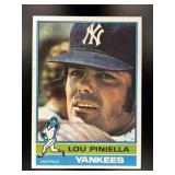 1976 TOPPS LOU PINIELLA #453 NEW YORK YANKEES