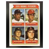 1974 ROOKIE PITCHERS FRANK TANANA VIC ALBURY KEN F