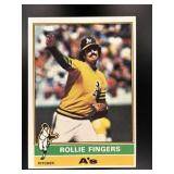 1976 TOPPS ROLLIE FINGERS #405 OAKLAND ATHLETICS