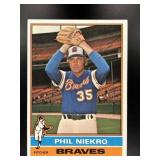 1976 TOPPS PHIL NIEKRO #435 ATLANTA BRAVES