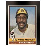 1976 TOPPS WILLIE MCCOVEY #520 SAN DIEGO PADRES