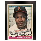 1976 TOPPS BOBBY BONDS #380T TRADED CALIFORNIA ANG