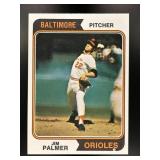 1974 TOPPS JIM PALMER #40 BALTIMORE ORIOLES