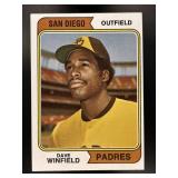 1974 TOPPS DAVE WINFIELD #456 RC ROOKIE SAN DIEGO