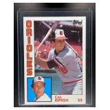 1984 TOPPS CAL RIPKEN #490 BALTIMORE ORIOLES  CLEA