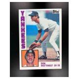 1984 TOPPS DON MATTINGLY #8 RC ROOKIE NEW YORK YAN