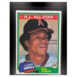 1981 TOPPS ROD CAREW #100 ALL-STAR CALIFORNIA ANGE