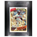1980 TOPPS EDDIE MURRAY #160 BALTIMORE ORIOLES SHA