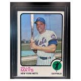 1973 TOPPS WILLIE MAYS #305 NEW YORK METS