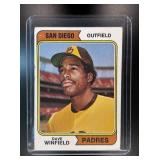 1974 TOPPS DAVE WINFIELD #456 RC ROOKIE SAN DIEGO