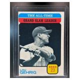 1973 TOPPS THE ALL-TIME GRAND SLAM LEADER - LOU GE