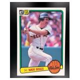 1983 DONRUSS WADE BOGGS #586 RC ROOKIE BOSTON RED
