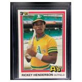 1981 DONRUSS RICKEY HENDERSON #119 OAKLAND ATHLETI