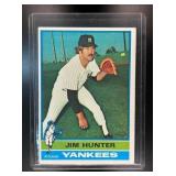 1976 TOPPS JIM HUNTER #100 NEW YORK YANKEES