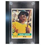 1976 TOPPS REGGIE JACKSON #500 ALL-STAR OAKLAND AT