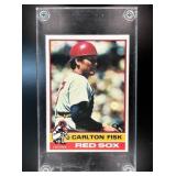 1976 TOPPS CARLTON FISK #365 BOSTON RED SOX CLEAN