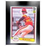 1982 DONRUSS NOLAN RYAN #419 HOUSTON ASTROS SHARP