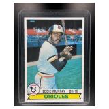 1979 TOPPS EDDIE MURRAY #640 BALTIMORE ORIOLES SHA