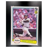 1982 DONRUSS REGGIE JACKSON #535 NEW YORK YANKEES