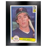 1982 DONRUSS KENT HRBEK #557 RC ROOKIE MINNESOTA T
