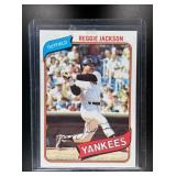 1980 TOPPS REGGIE JACKSON #600 NEW YORK YANKEES