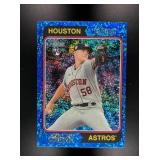 2023 TOPPS HERITAGE HUNTER BROWN #316 CHROME PURPL
