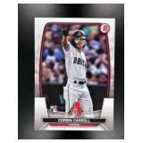 2023 BOWMAN CORBIN CARROLL #73 RC ROOKIE ARIZONA D