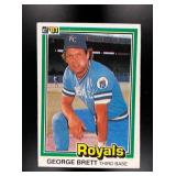 1981 DONRUSS GEORGE BRETT #100 KANSAS CITY ROYALS