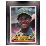 1984 DONRUSS RICKEY HENDERSON #54 OAKLAND ATHLETIC