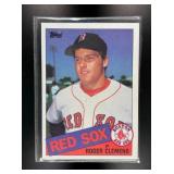 1985 TOPPS ROGER CLEMENS #181 RC ROOKIE BOSTON RED