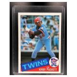 1985 TOPPS KIRBY PUCKETT #536 RC ROOKIE MINNESOTA
