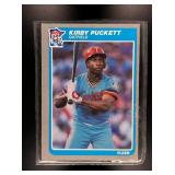 1985 FLEER KIRBY PUCKETT #286 RC ROOKIE MINNESOTA