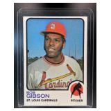 1973 TOPPS BOB GIBSON #190 ST. LOUIS CARDINALS
