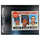 1968 TOPPS AMERICAN LEAGUE 1967 RBI LEADERS CARL Y