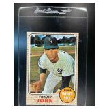 1968 TOPPS TOMMY JOHN #72 CHICAGO WHITE SOX