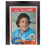1981 TOPPS GEORGE BRETT #700 ALL-STAR KANSAS CITY