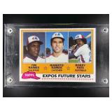 1981 TOPPS EXPOS FUTURE STARS TIM RAINES ROBERTO R