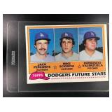 1981 TOPPS FERNANDO VALENZUELA DODGERS FUTURE STAR