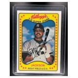 1981 KELLOGG'S 3-D SUPER STARS REGGIE JACKSON #3 N