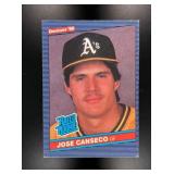 1986 DONRUSS JOSE CANSECO #39 RC ROOKIE OAKLAND AT