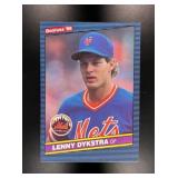 1986 DONRUSS LENNY DYKSTRA #482 RC ROOKIE NEW YORK