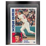 1984 TOPPS WADE BOGGS #30 BOSTON RED SOX