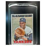 1967 TOPPS ELSTON HOWARD #25 NEW YORK YANKEES