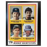 1978 TOPPS ALAN TRAMMELL PAUL MOLITOR ROOKIE SHORT